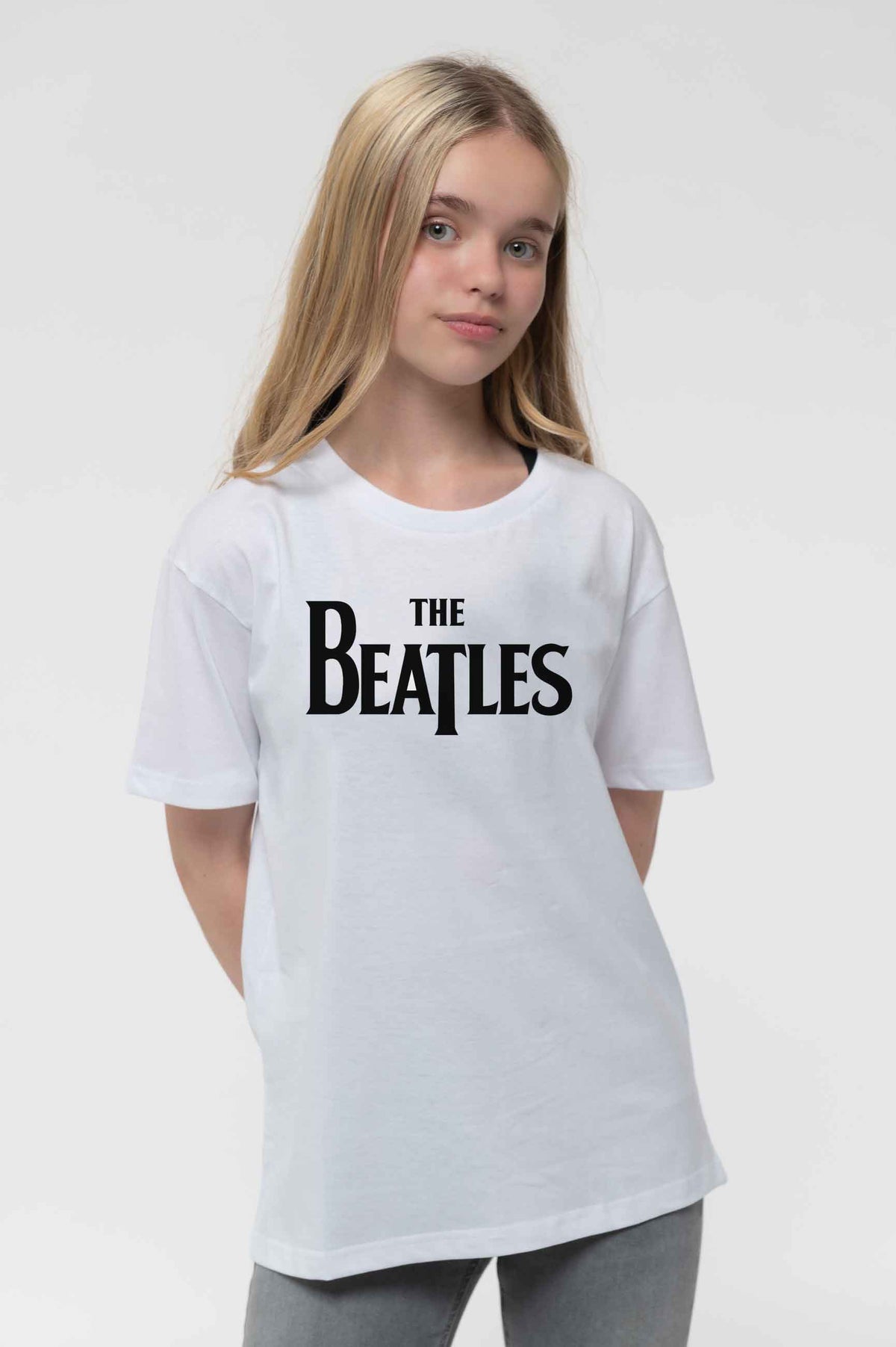 The Beatles Kids Drop T Band Logo Tee product image 1