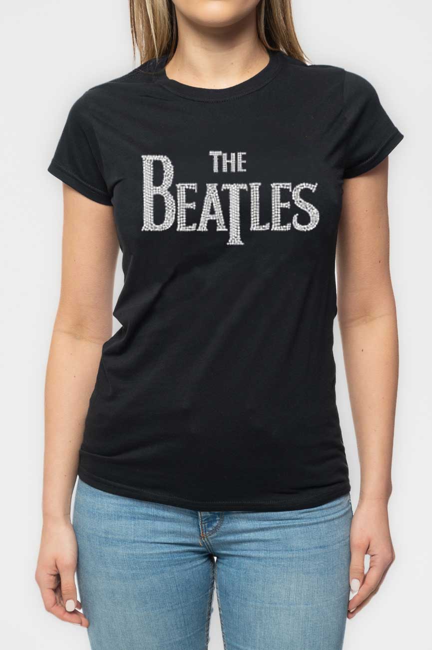 The Beatles Drop T Diamante Logo Skinny Tee product image 2