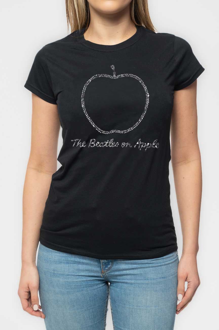The Beatles On Apple Diamante Skinny Tee product image 2