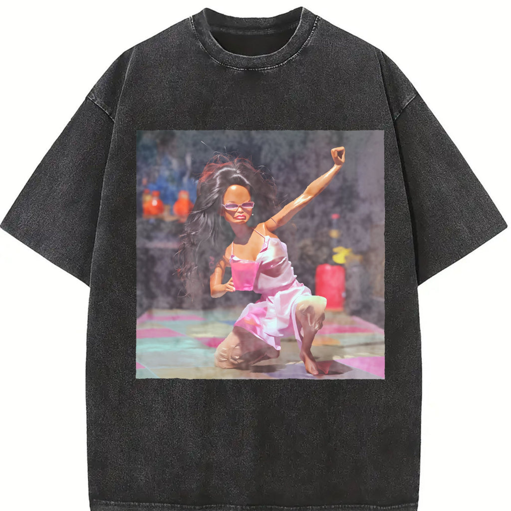 Dancing Doll Party Vintage Washed T-Shirt product image 2