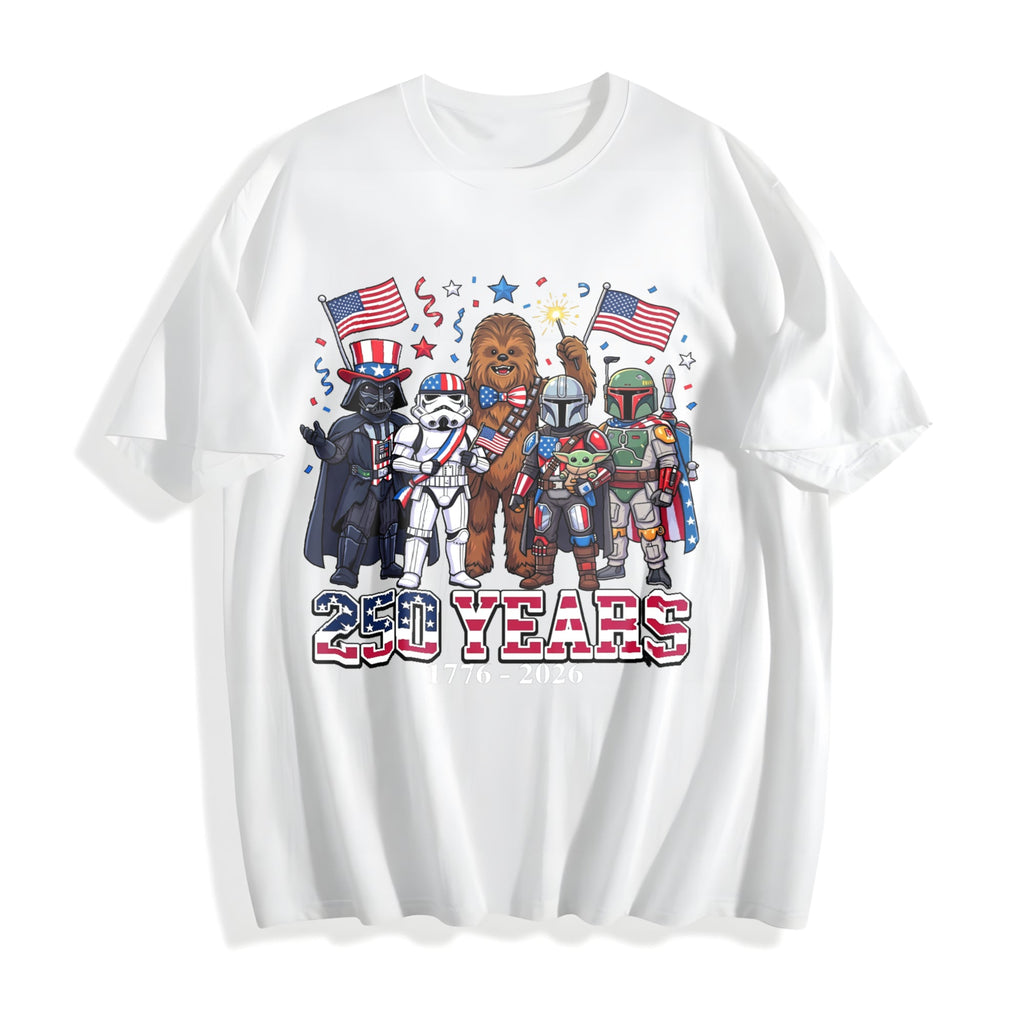 Star Wars May The 250th Be With You Cotton T-Shirt product image 2