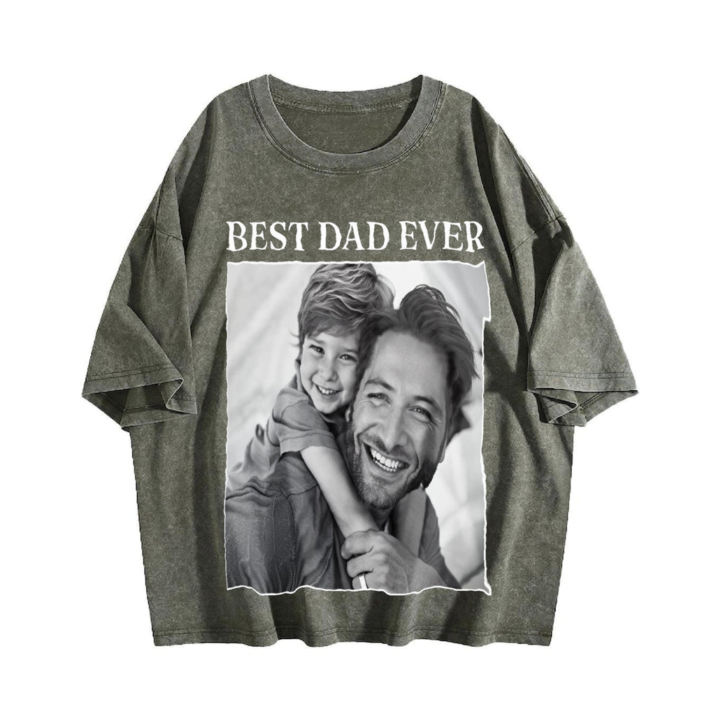 Photo Dad Vintage Washed T-Shirt product image 4