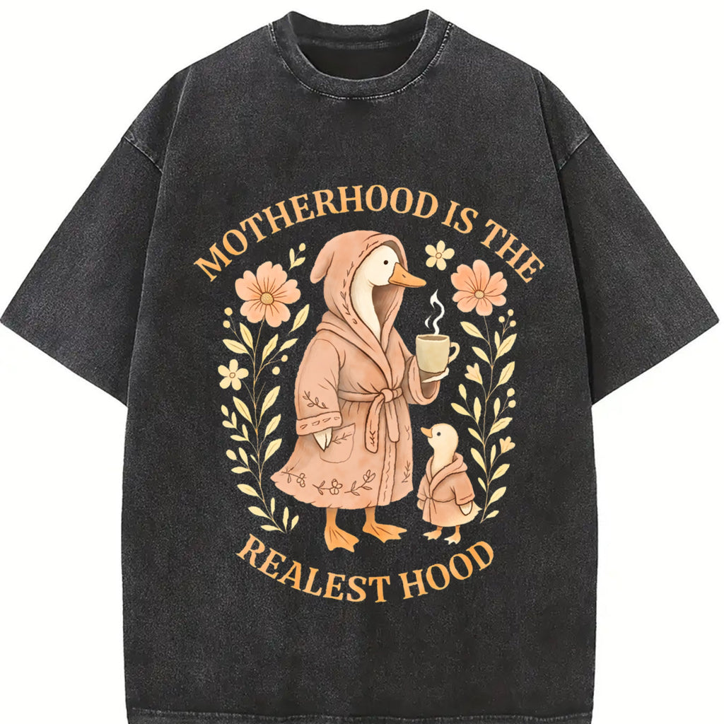 Mother Is A Realist Hat Vintage Washed T-Shirt