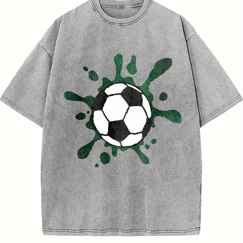 Global Soccer Fan Vintage Washed T-Shirt product image 5