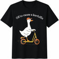 Off To Cause A Kerfuffle Funny Goose Scooter Silly Duck product image 1