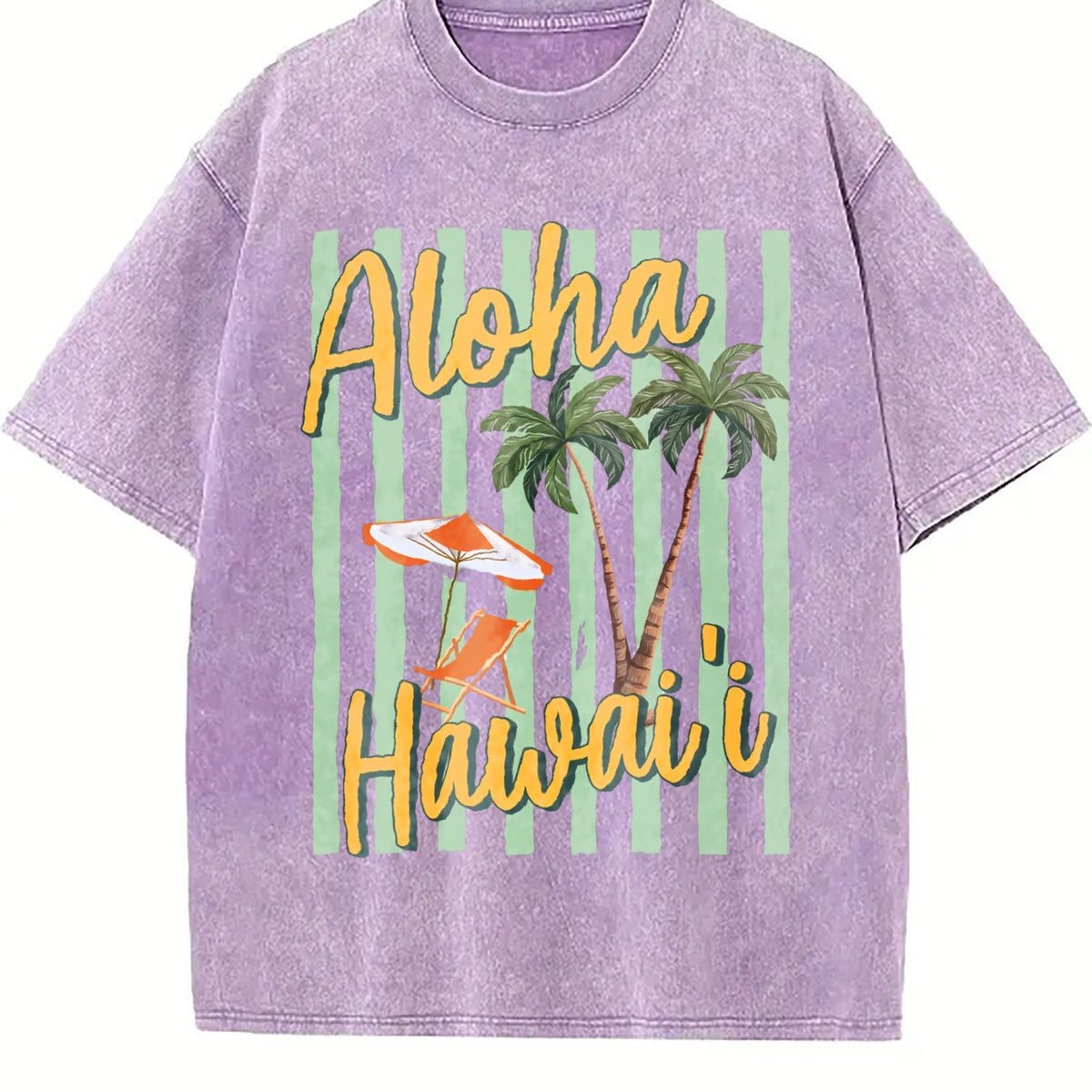 Aloha Hawaii Tropical Beach Summer Vacation Vintage Washed product image 6
