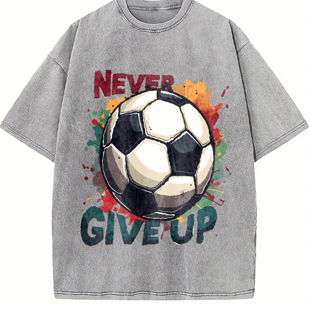 Global Soccer Fan Vintage Washed T-Shirt product image 5