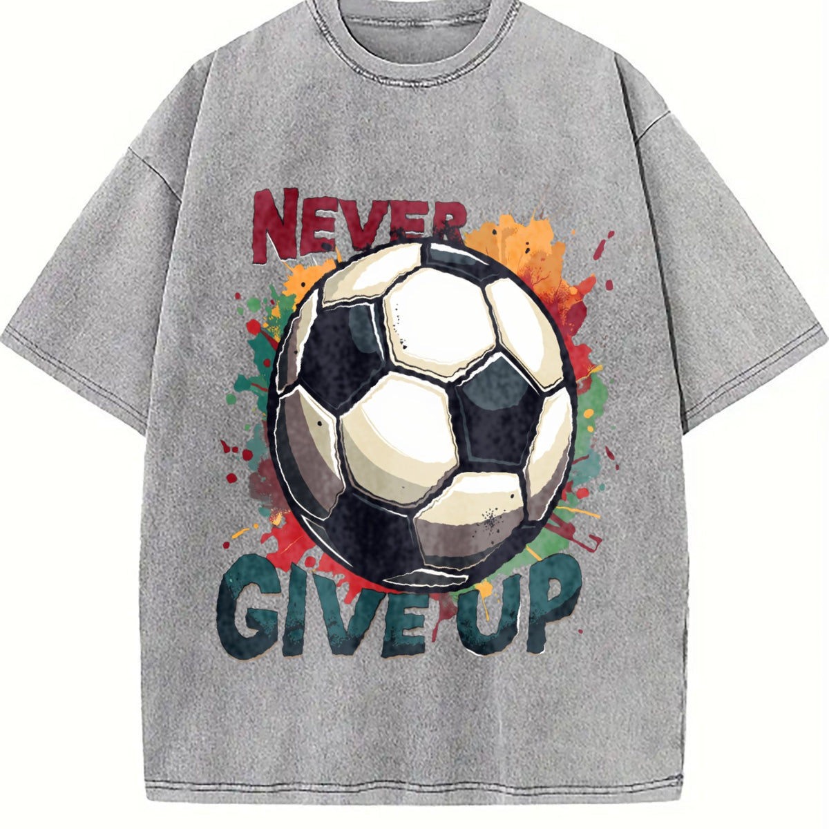 Global Soccer Fan Vintage Washed T-Shirt product image 5