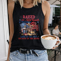 Raised On Dirt Road And Freedom Women's Tank Top