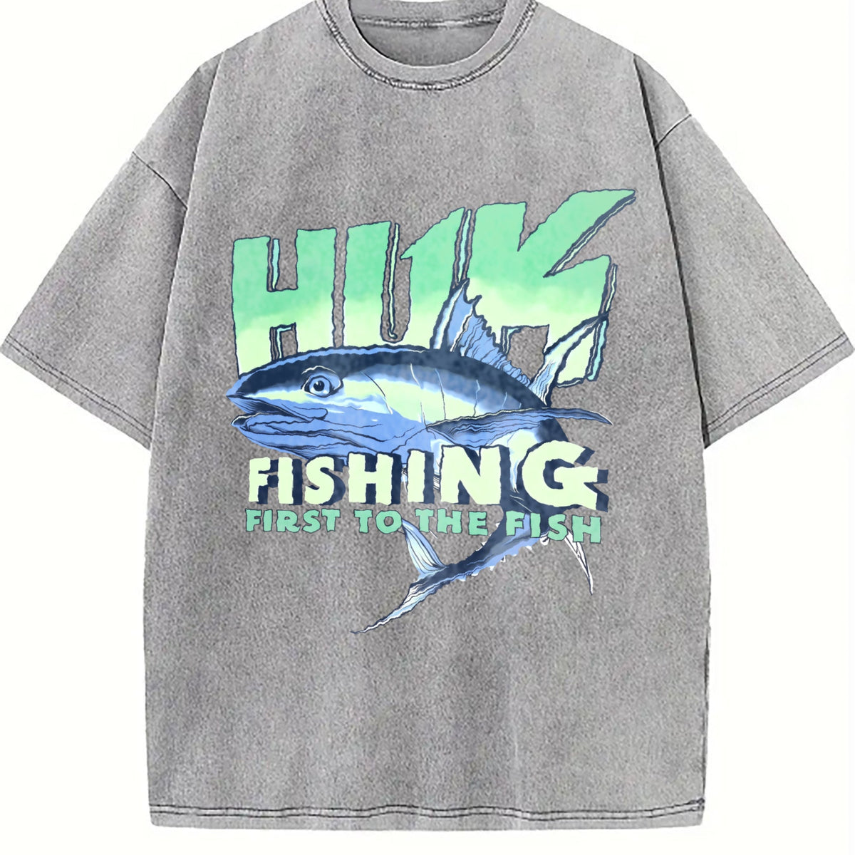 Fishing Vintage Washed T-Shirt product image 5