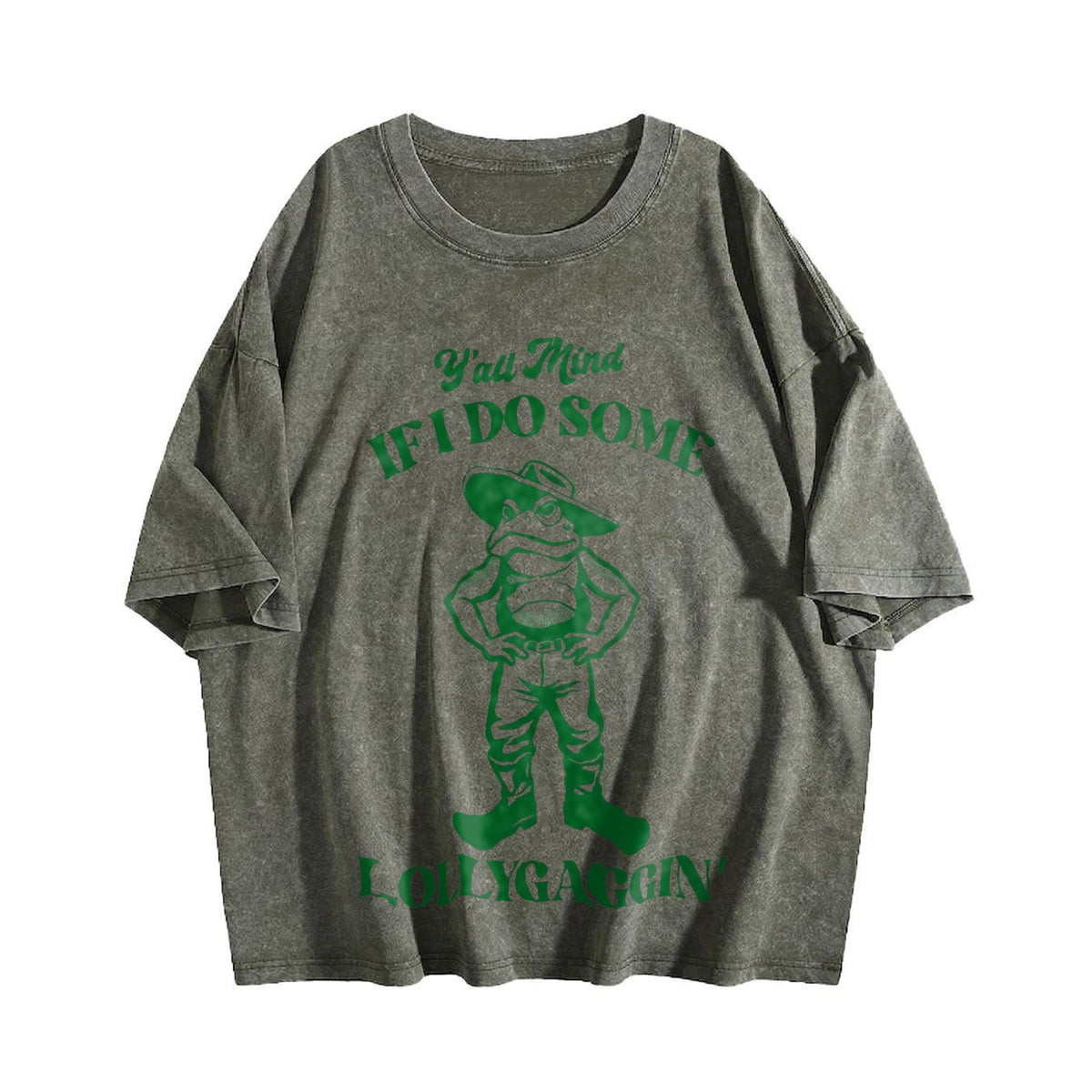 Y'all Mind If I Do Some Lollygaggin' Farmer Frog 90s product image 4