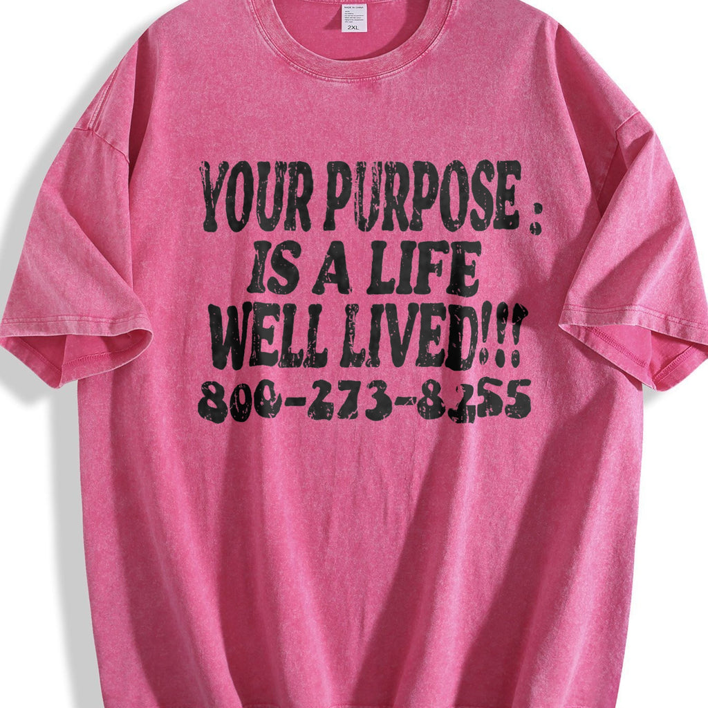 Your Purpose Mental Health Awareness Slogan White Vintage product image 7