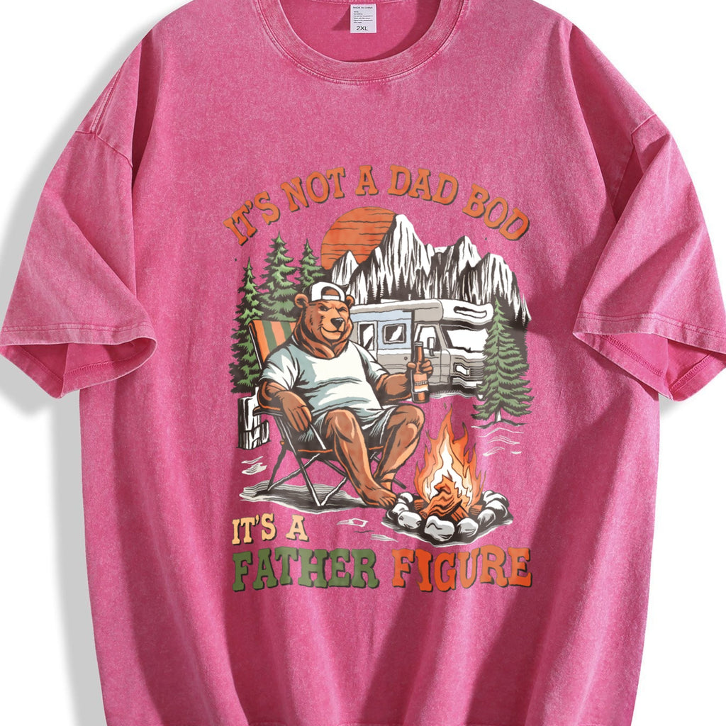 Funny Dad Vintage Washed T-Shirt product image 7
