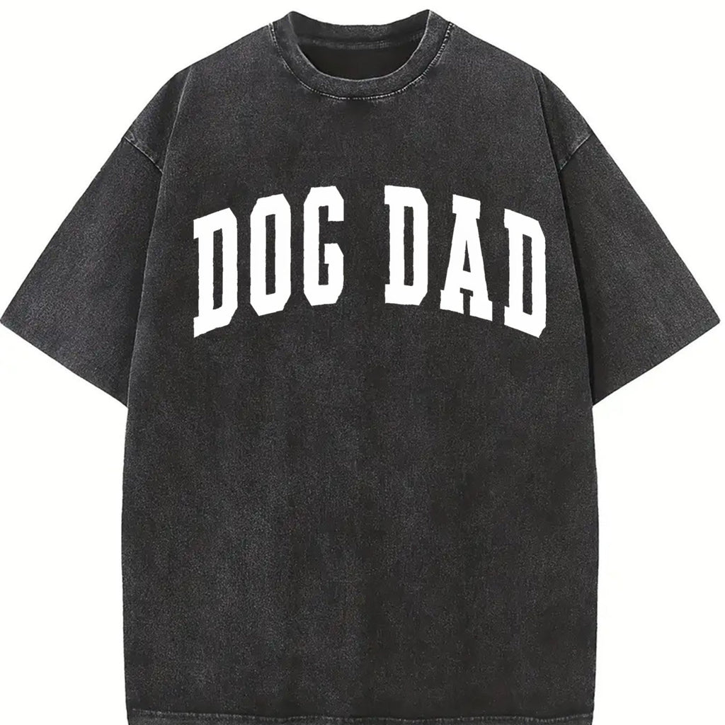 Dog Dad Vintage Washed T-Shirt product image 2