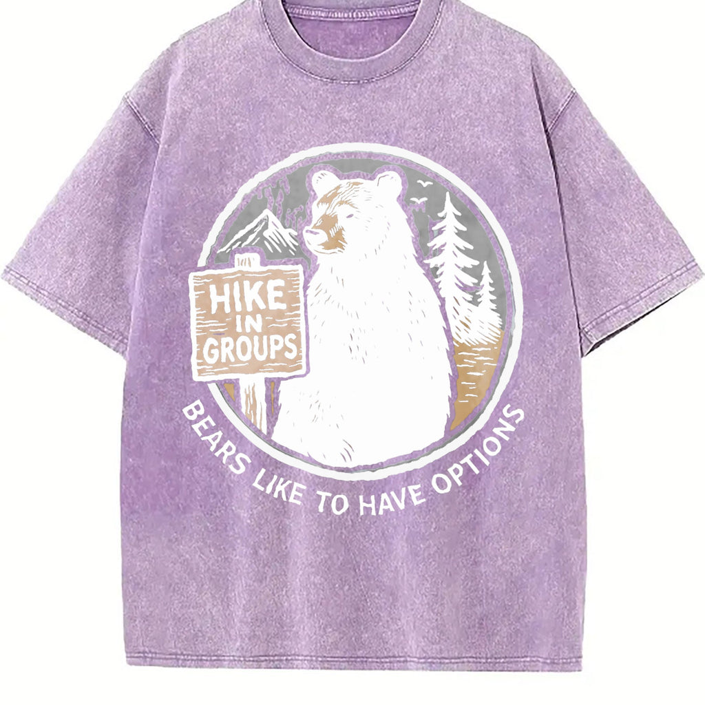 Hike In Groups Bears Like To Have Options Vintage Washed product image 6