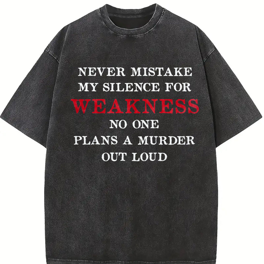 100 Never Mistake My Silence For Weakness Funny Saying product image 2