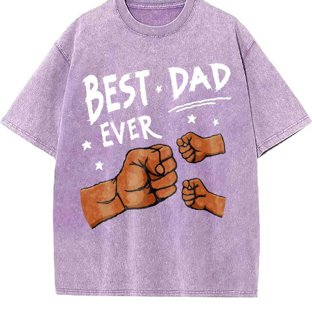 Phrase 'best Vintage Washed T-Shirt product image 6