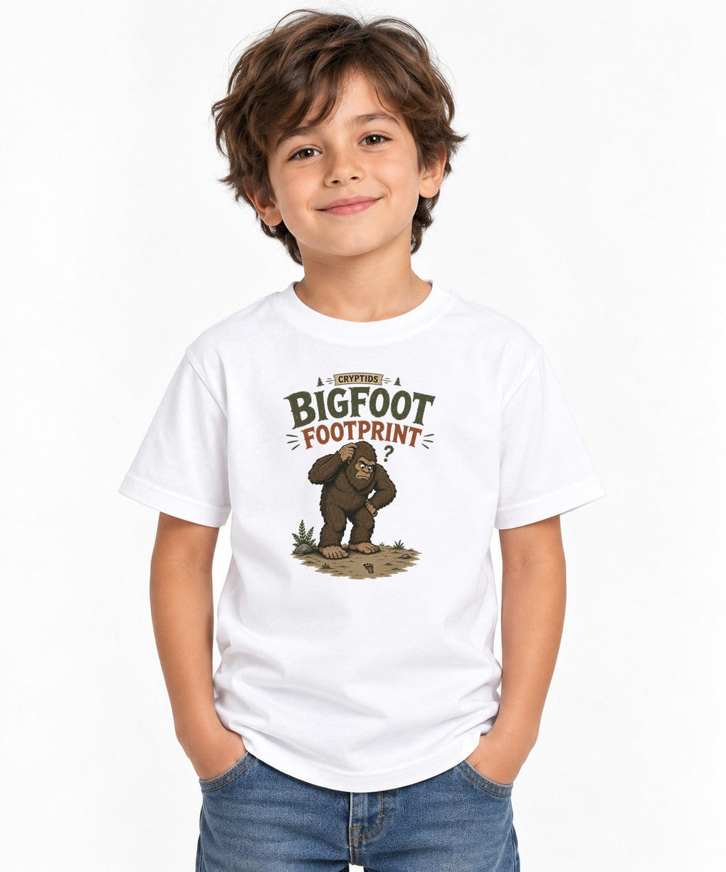 Bigfoot Footprint Cryptid Mystery Humor product image 1