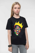 Biggie Smalls Kids Crown Portrait T Shirt product image 1