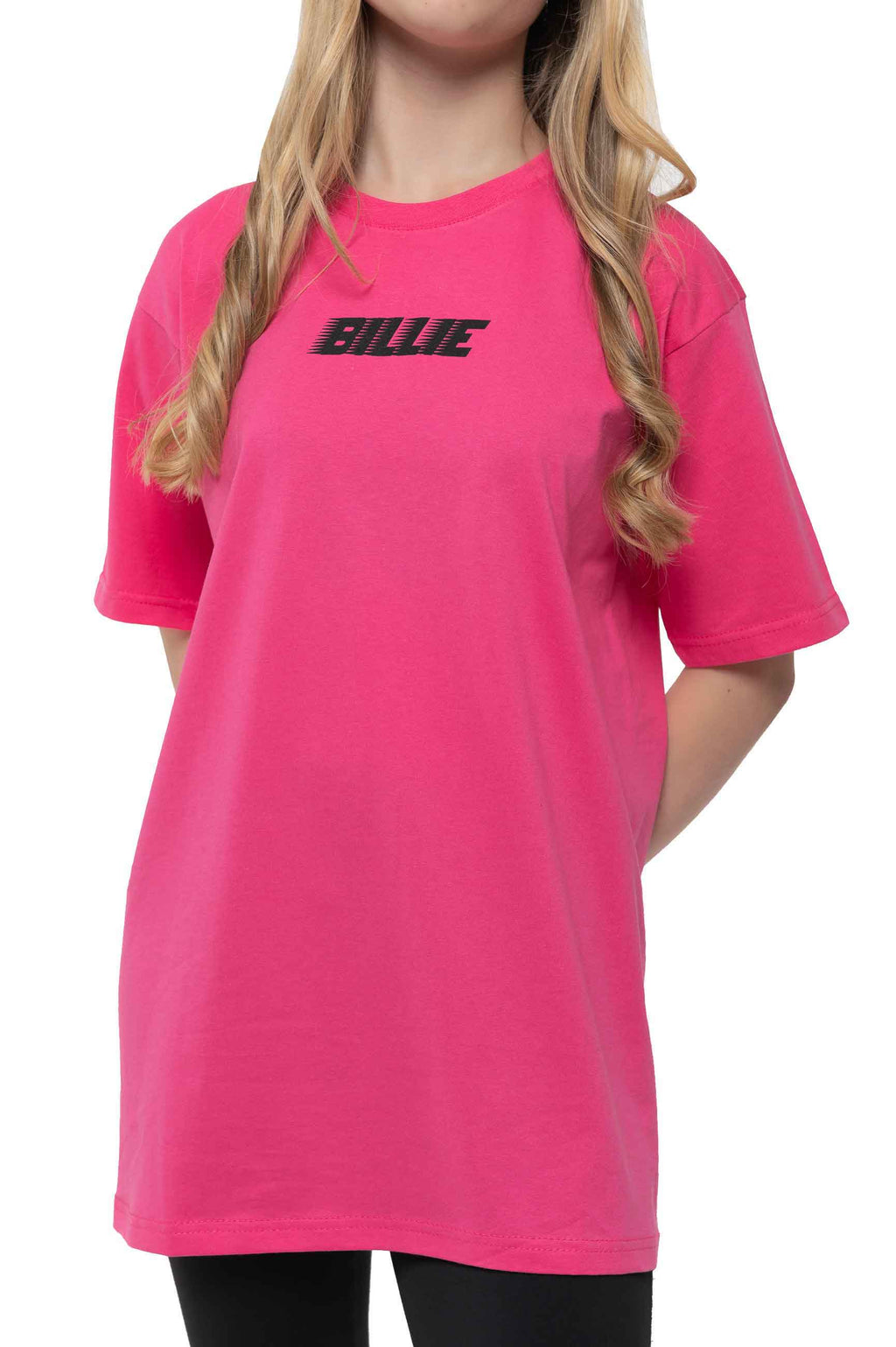 Billie Eilish Kids Racer & Blohsh Pink T Shirt product image 3
