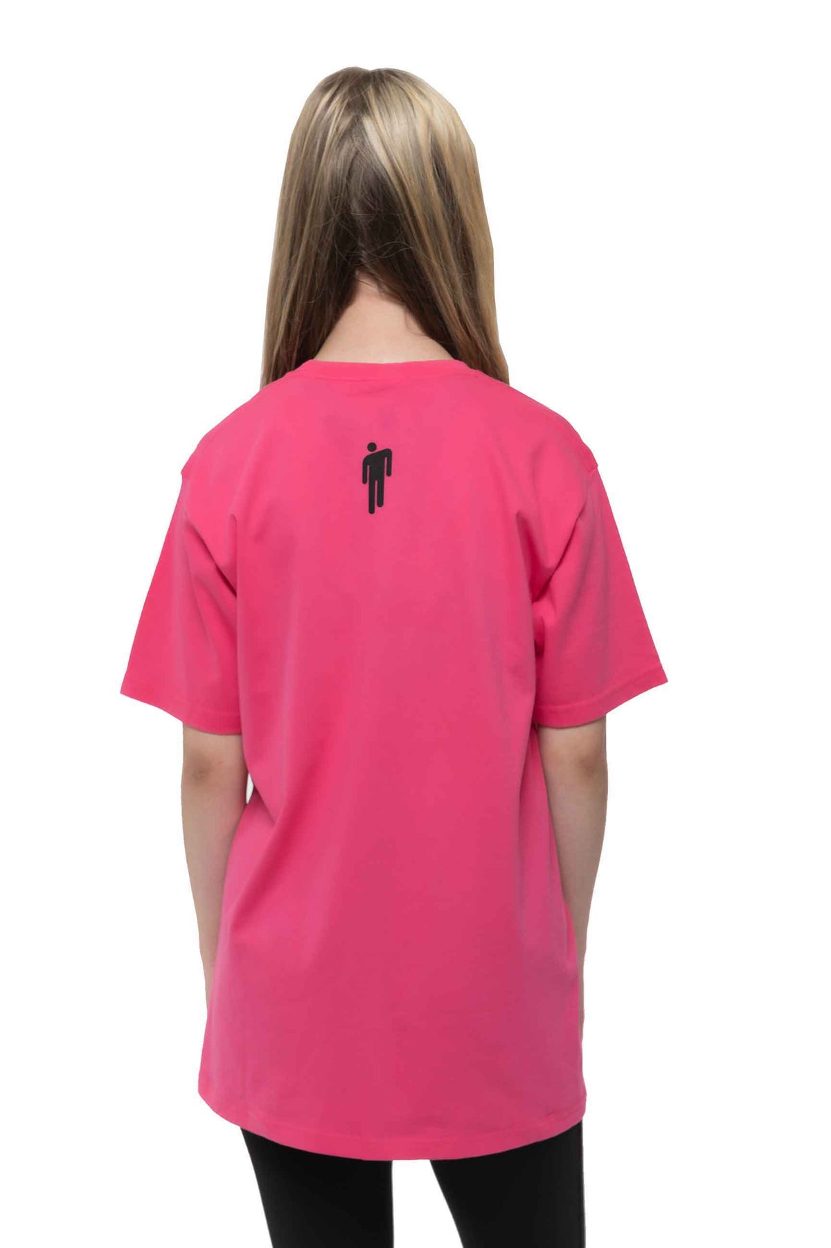 Billie Eilish Kids Racer & Blohsh Pink T Shirt product image 4