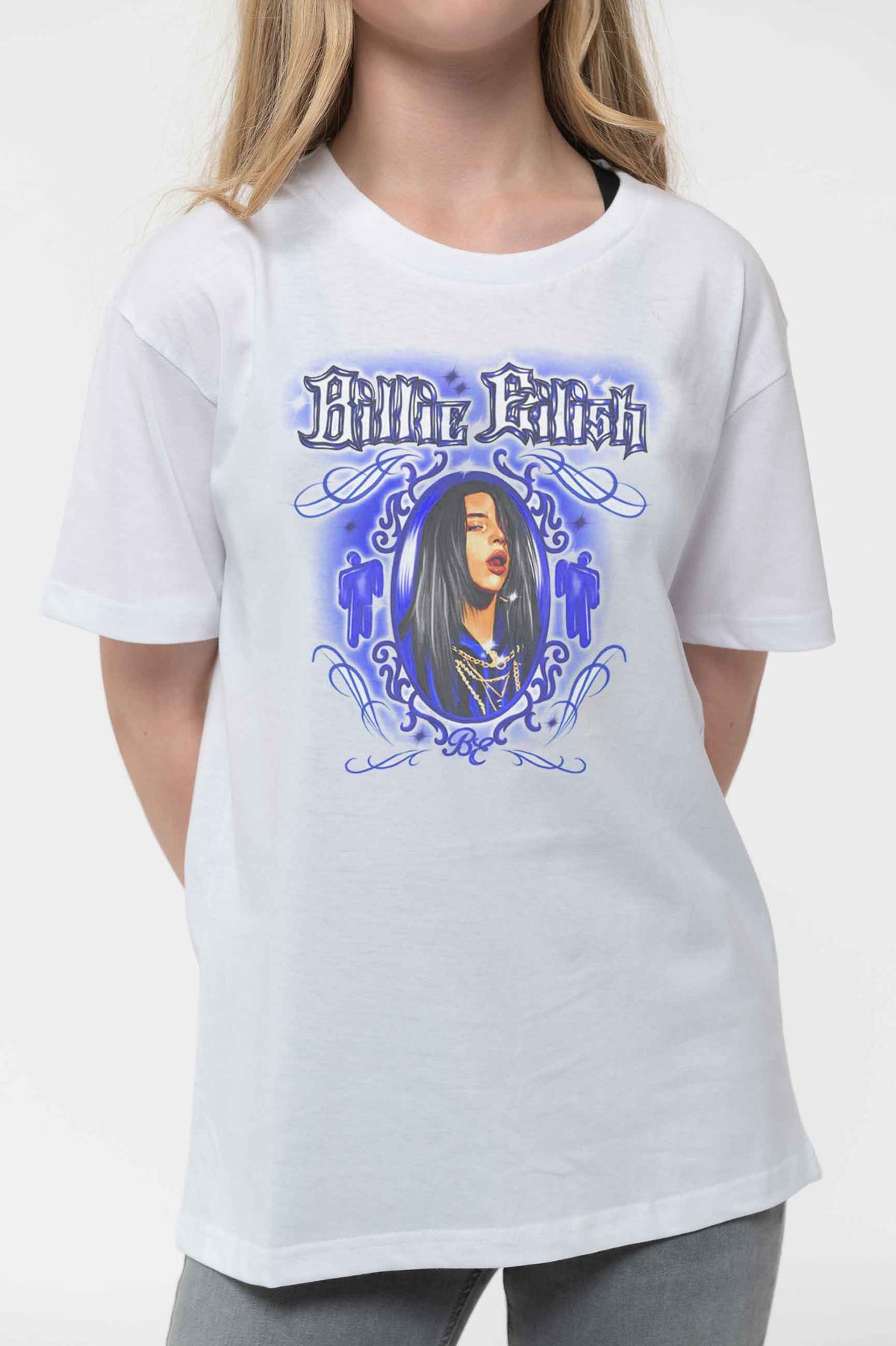 Billie Eilish Kids Airbrush Photo T Shirt product image 3