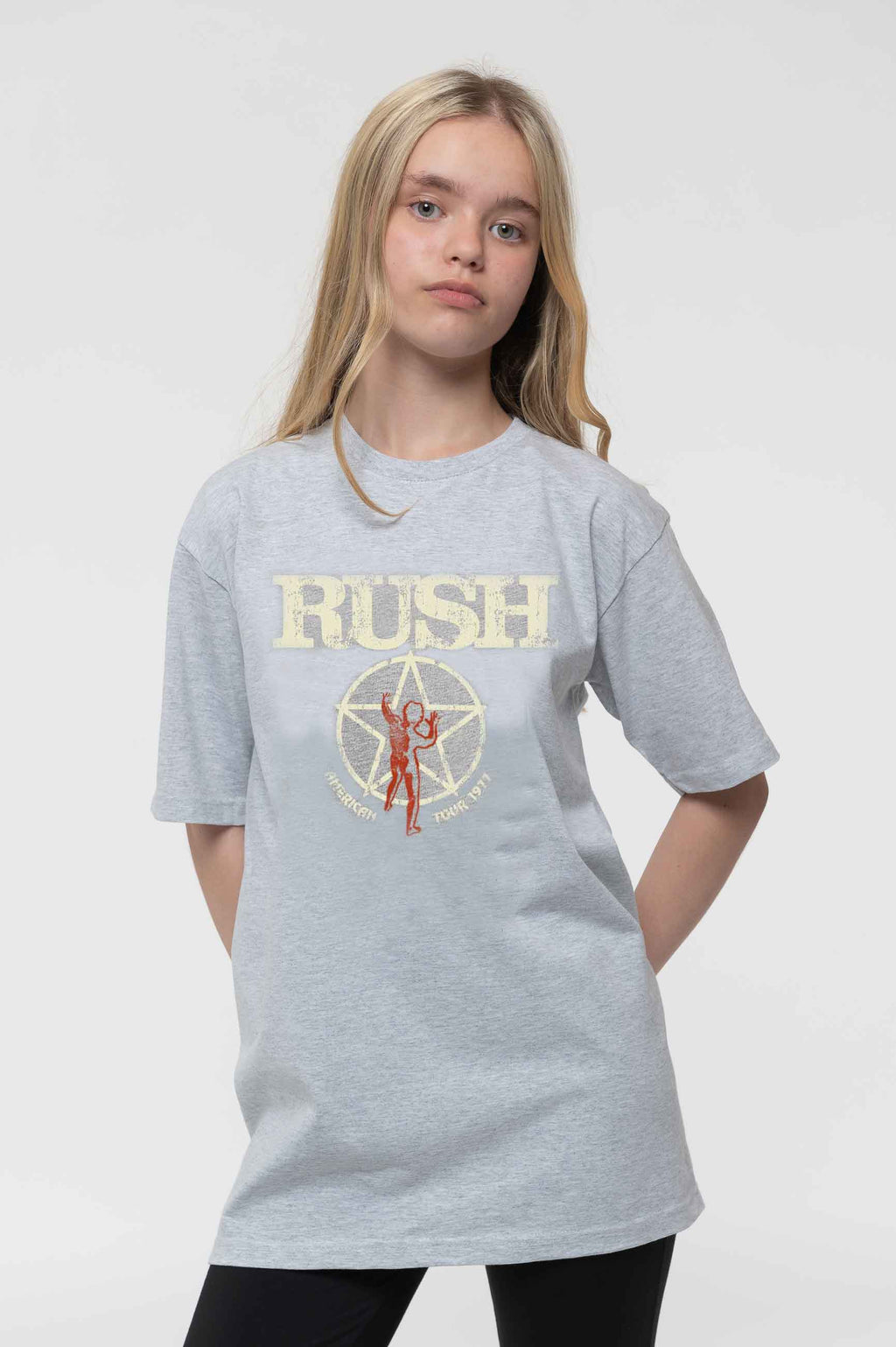 Rush Kids American Tour 1977 T Shirt product image 1