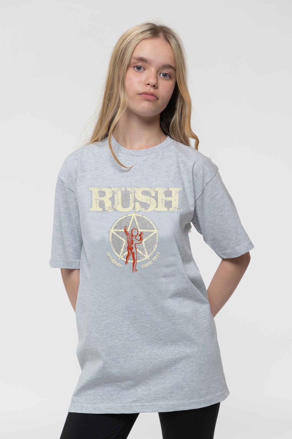 Rush Kids American Tour 1977 T Shirt product image 1