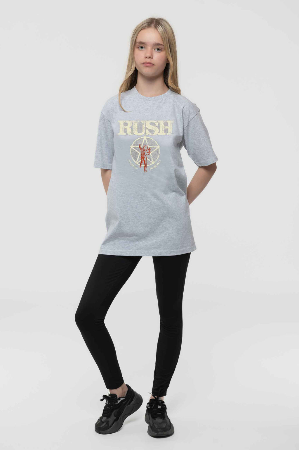 Rush Kids American Tour 1977 T Shirt product image 2