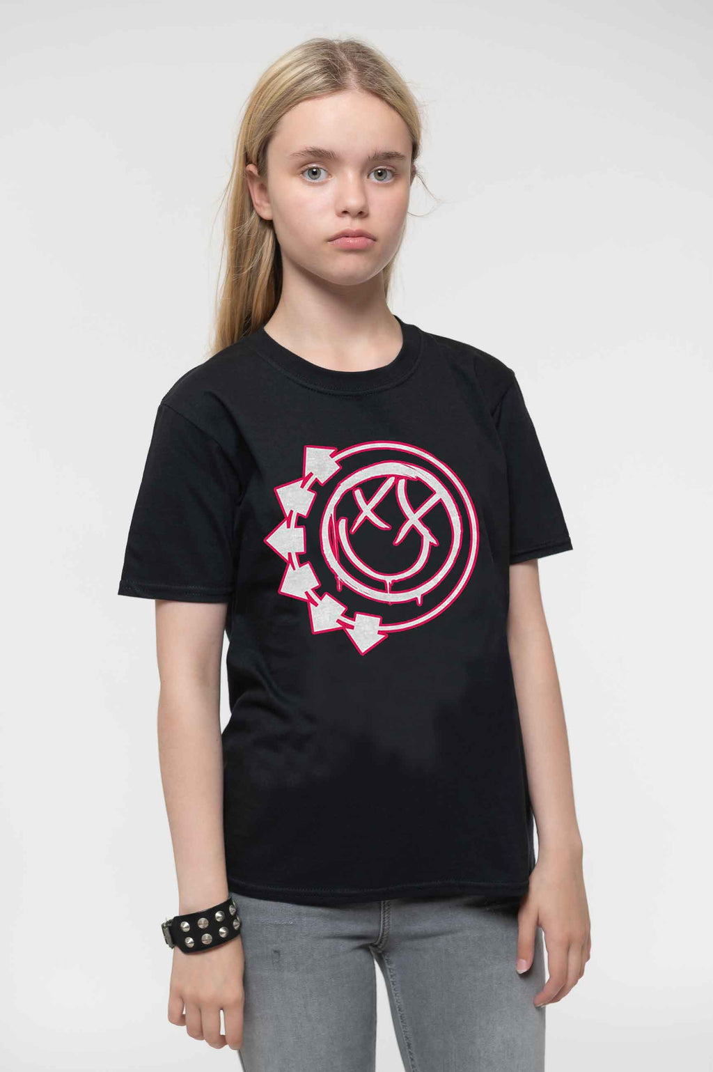 Blink 182 Kids Six Arrow Smile T Shirt product image 1