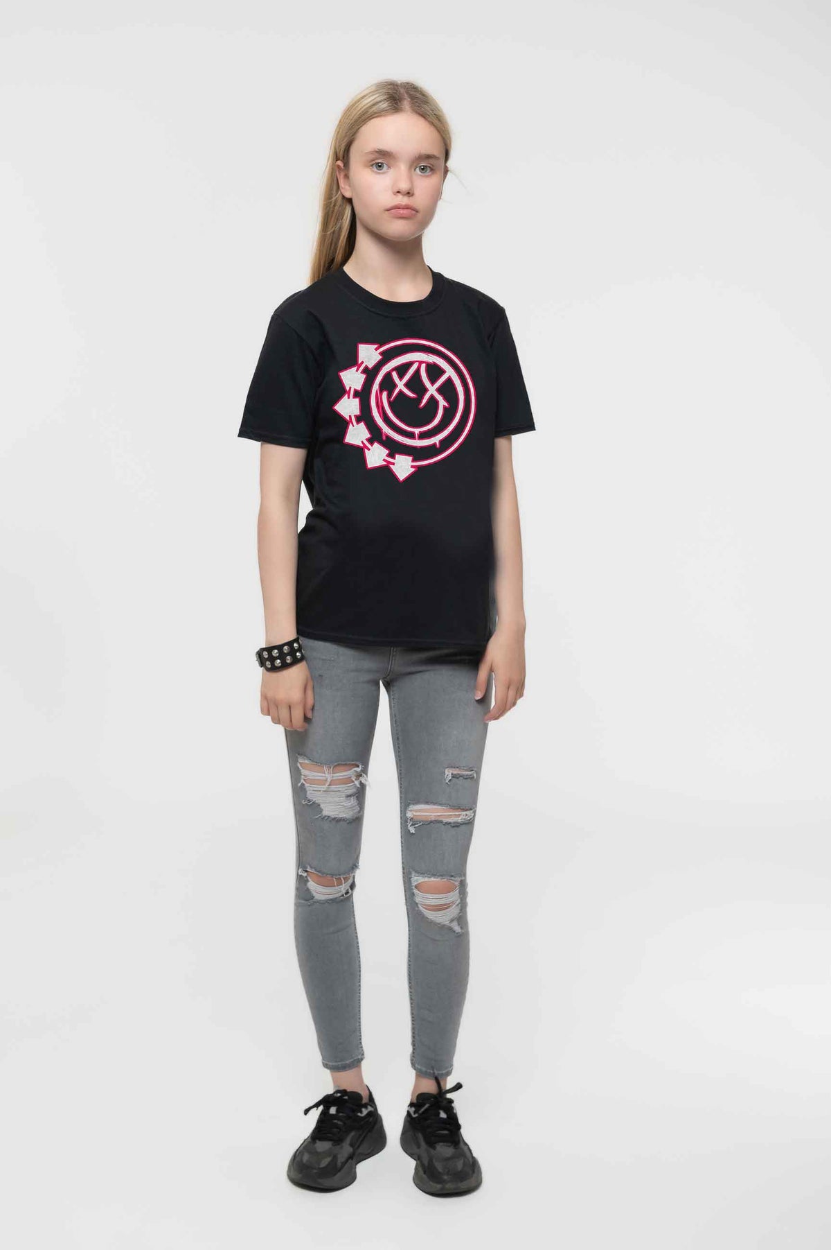 Blink 182 Kids Six Arrow Smile T Shirt product image 2