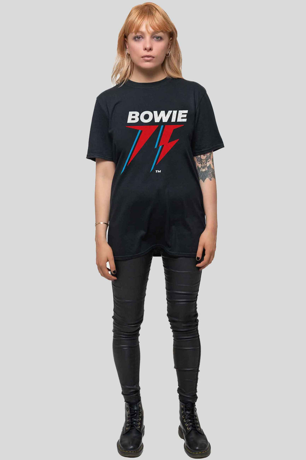 David Bowie 75th Flash Logo T Shirt product image 2