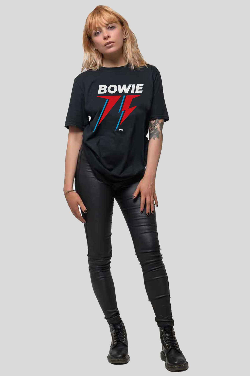 David Bowie 75th Flash Logo T Shirt product image 5