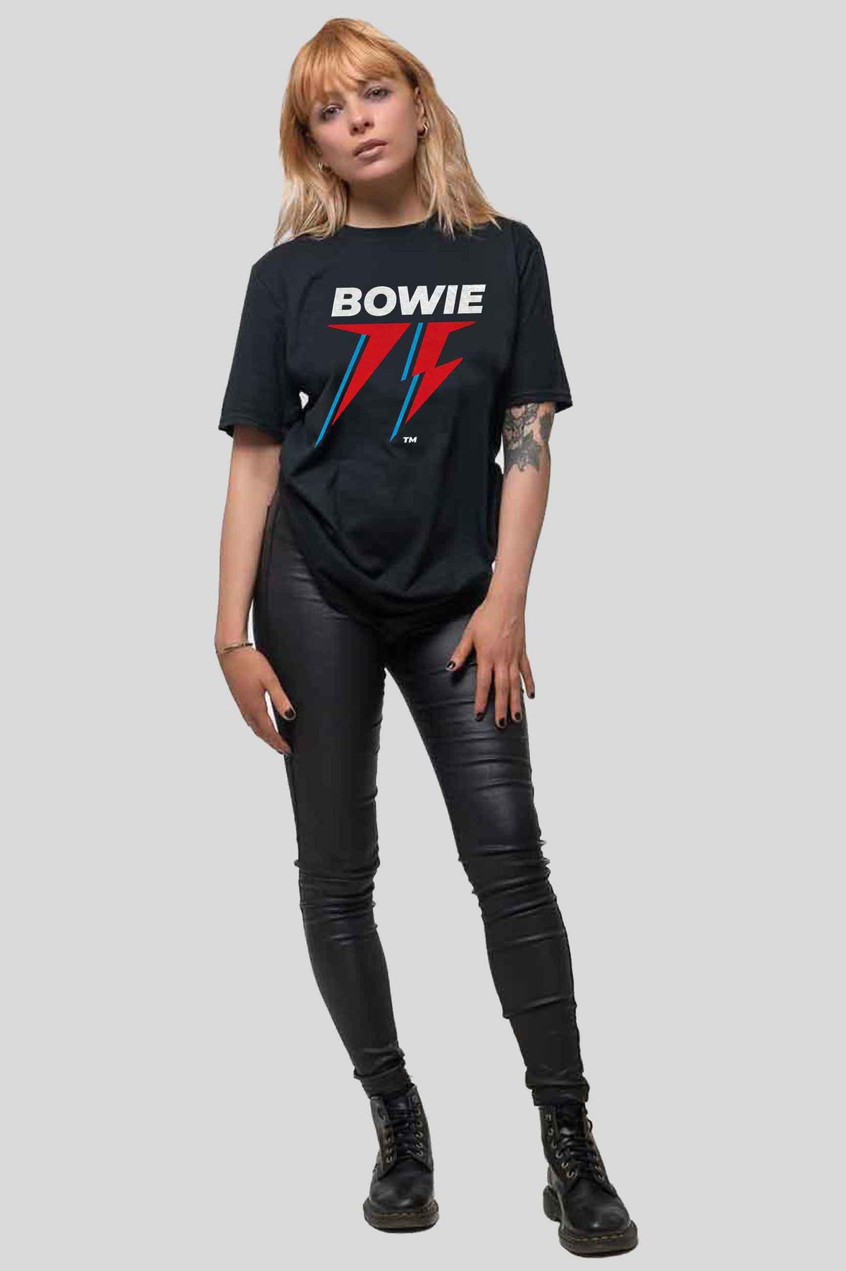 David Bowie 75th Flash Logo T Shirt product image 5