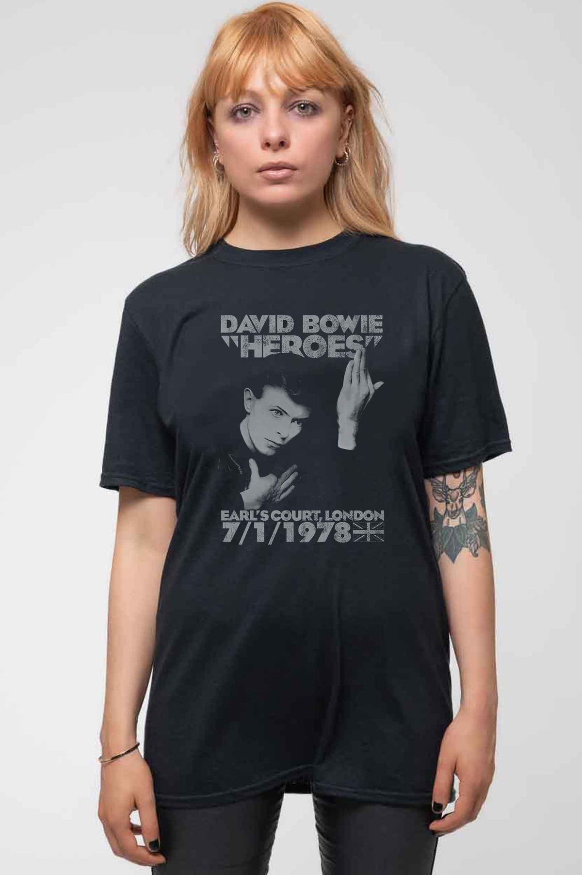 David Bowie Heroes Earls Court 1978 T Shirt product image 1