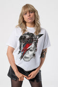 David Bowie Halftone Flash Face T Shirt product image 1
