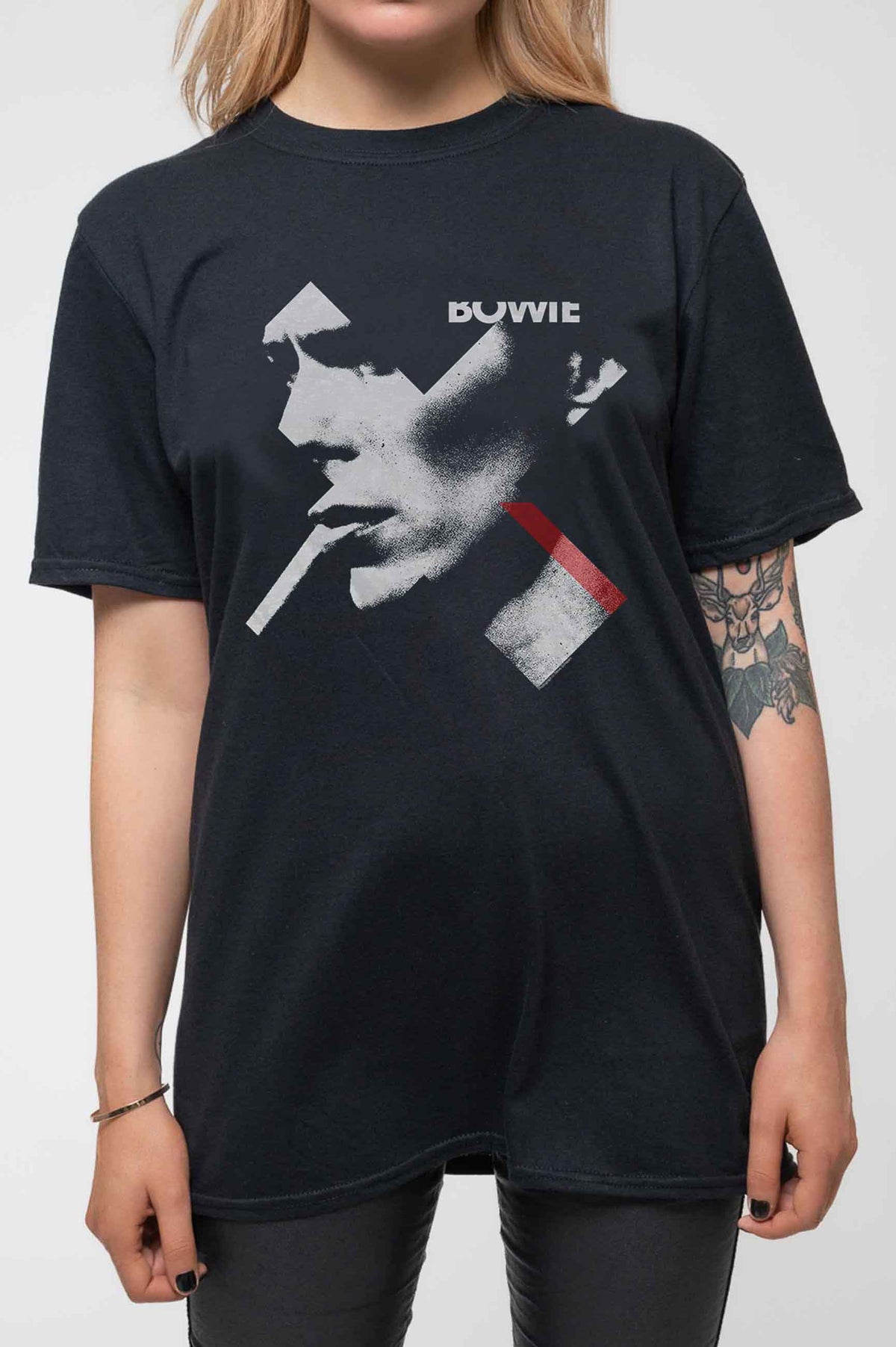 David Bowie X Smoking Portrait T Shirt product image 3