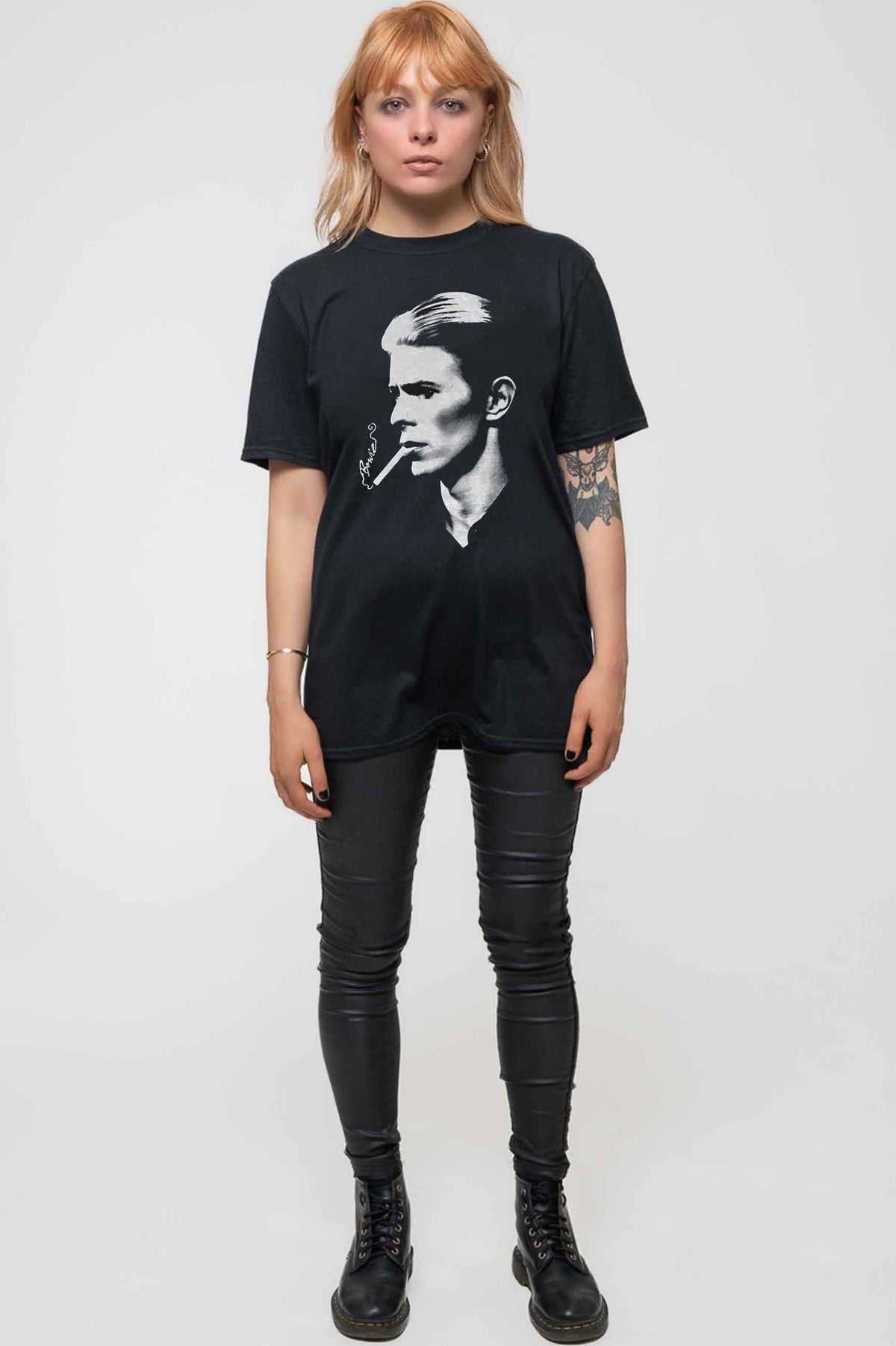 David Bowie Smoke Side profile T Shirt product image 2