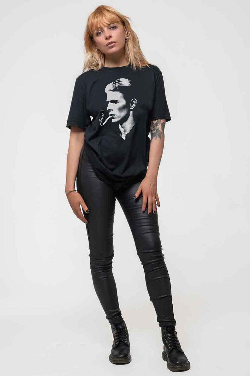 David Bowie Smoke Side profile T Shirt product image 5