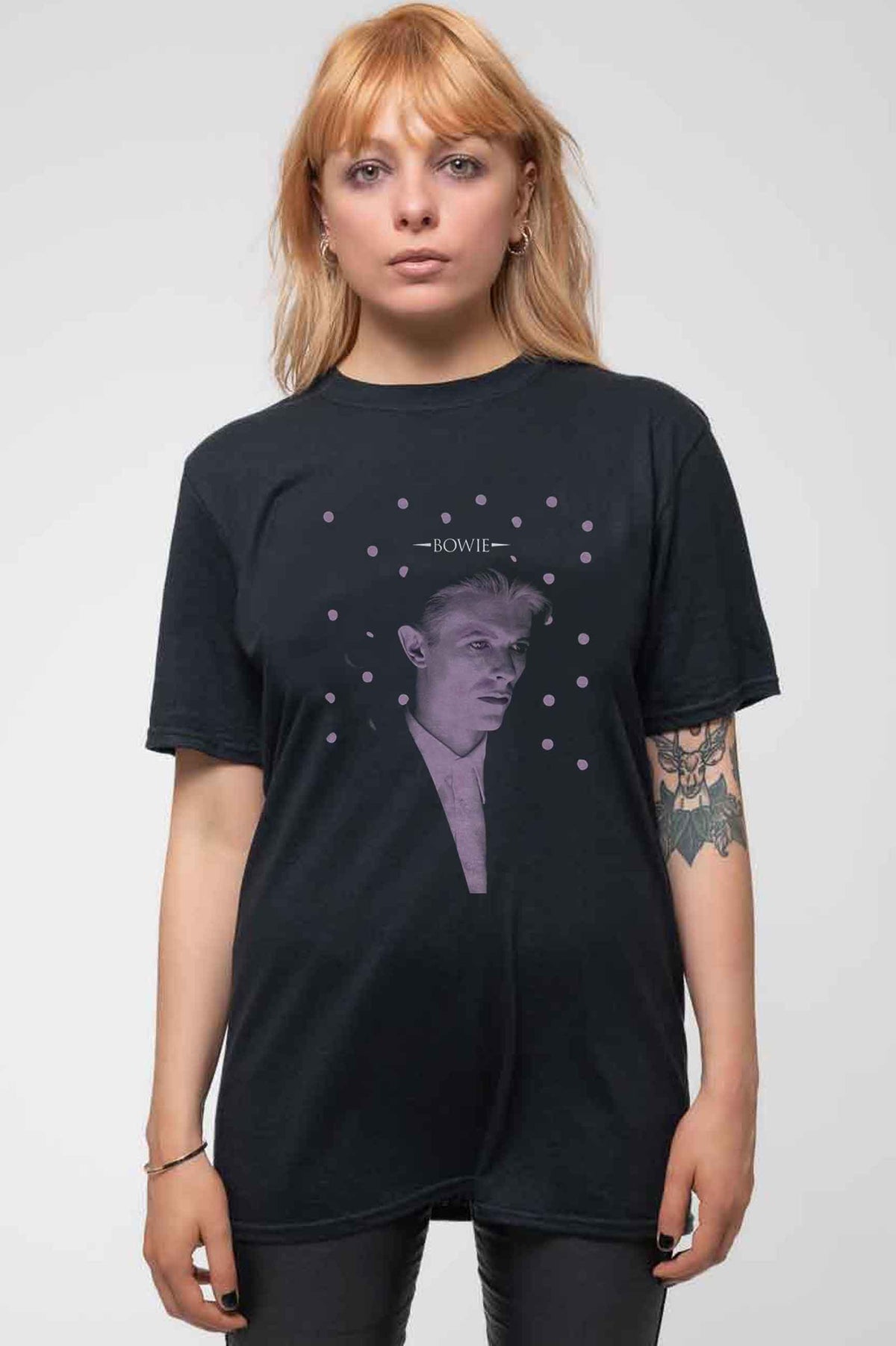 David Bowie Dots Logo T Shirt product image 1