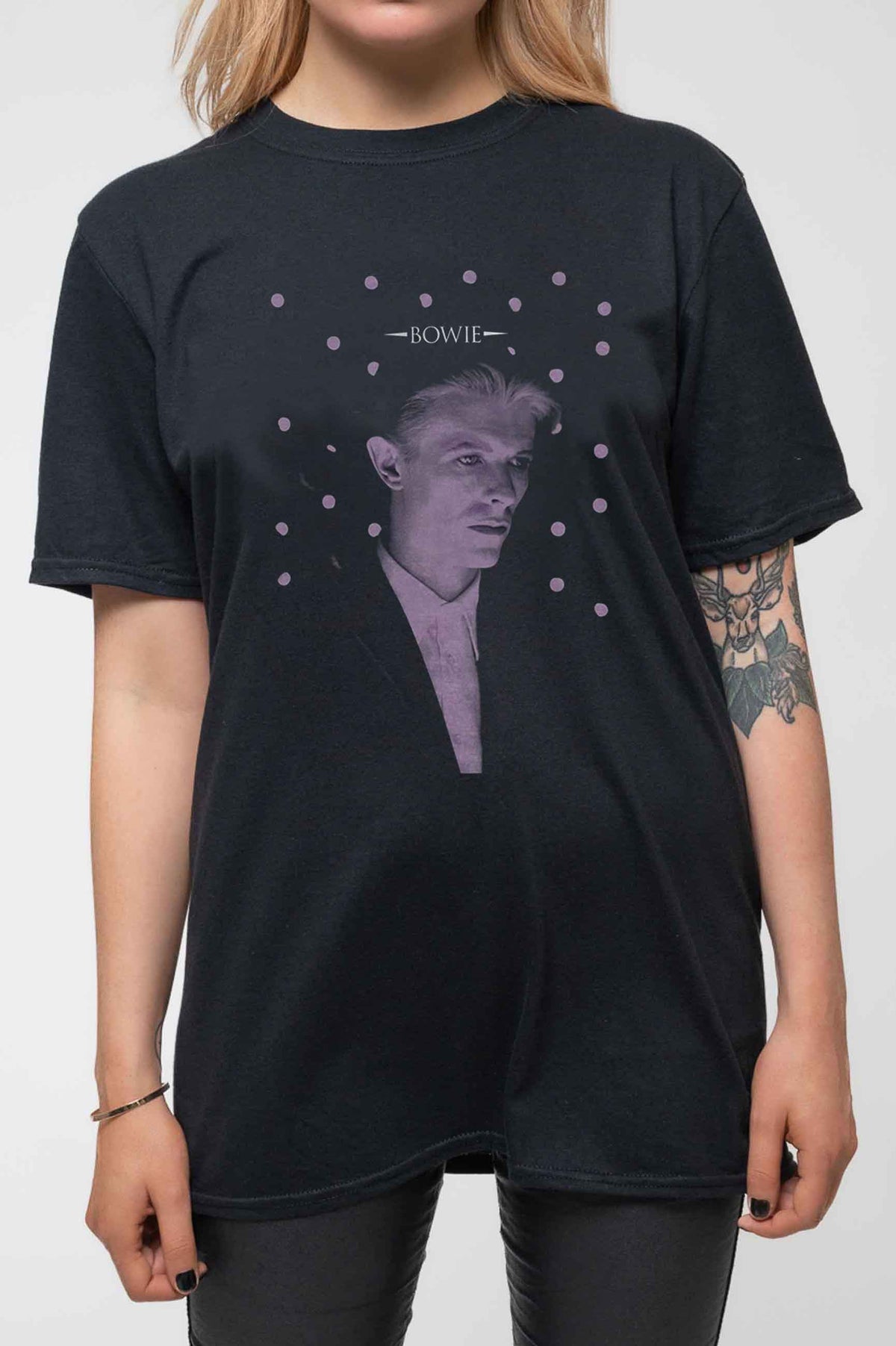 David Bowie Dots Logo T Shirt product image 3