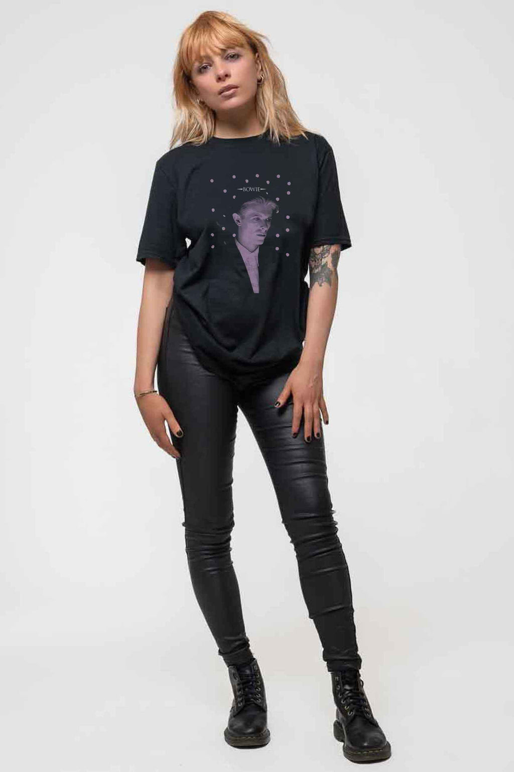 David Bowie Dots Logo T Shirt product image 5
