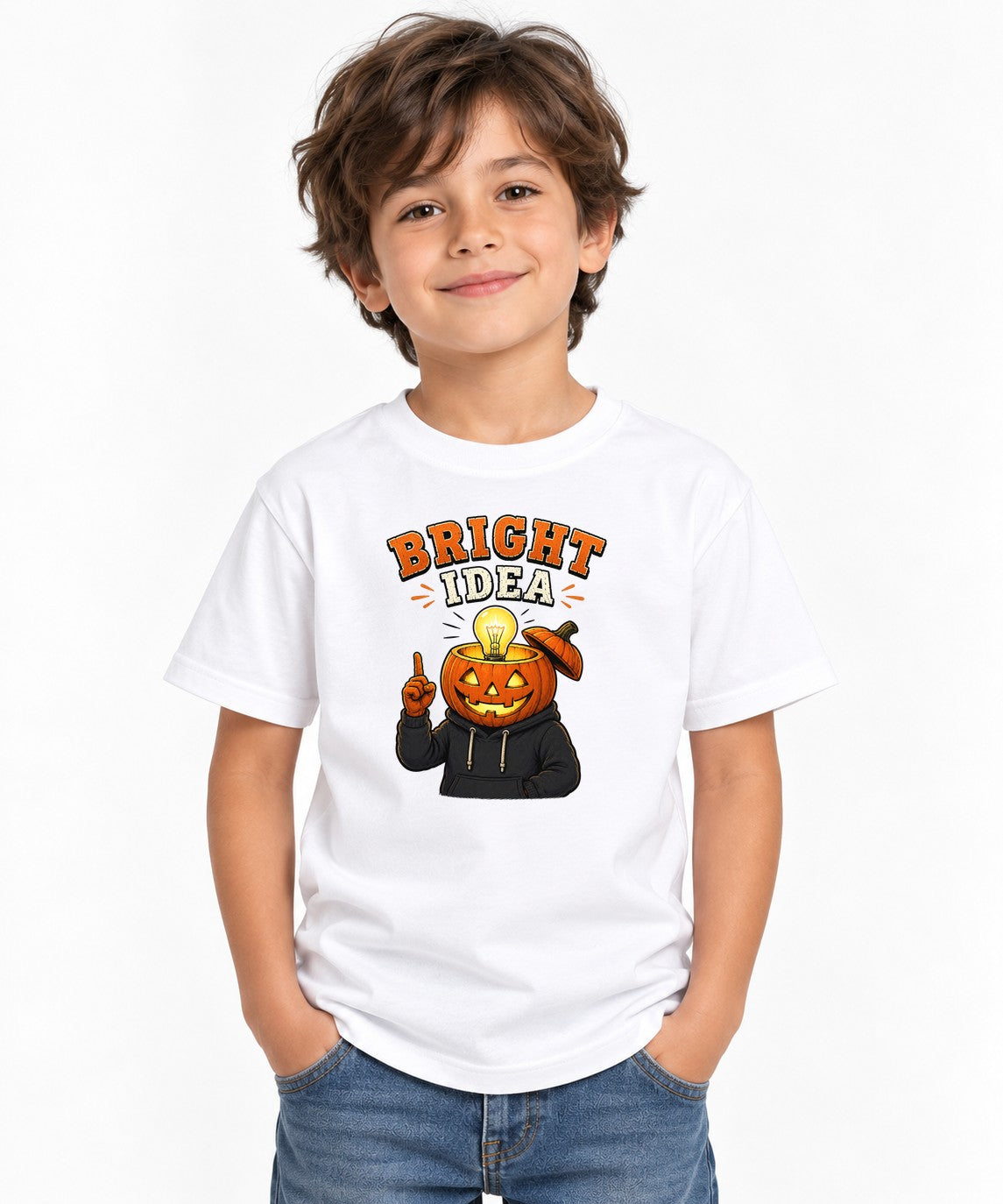 Bright Idea Pumpkin Head Halloween Humor product image 1