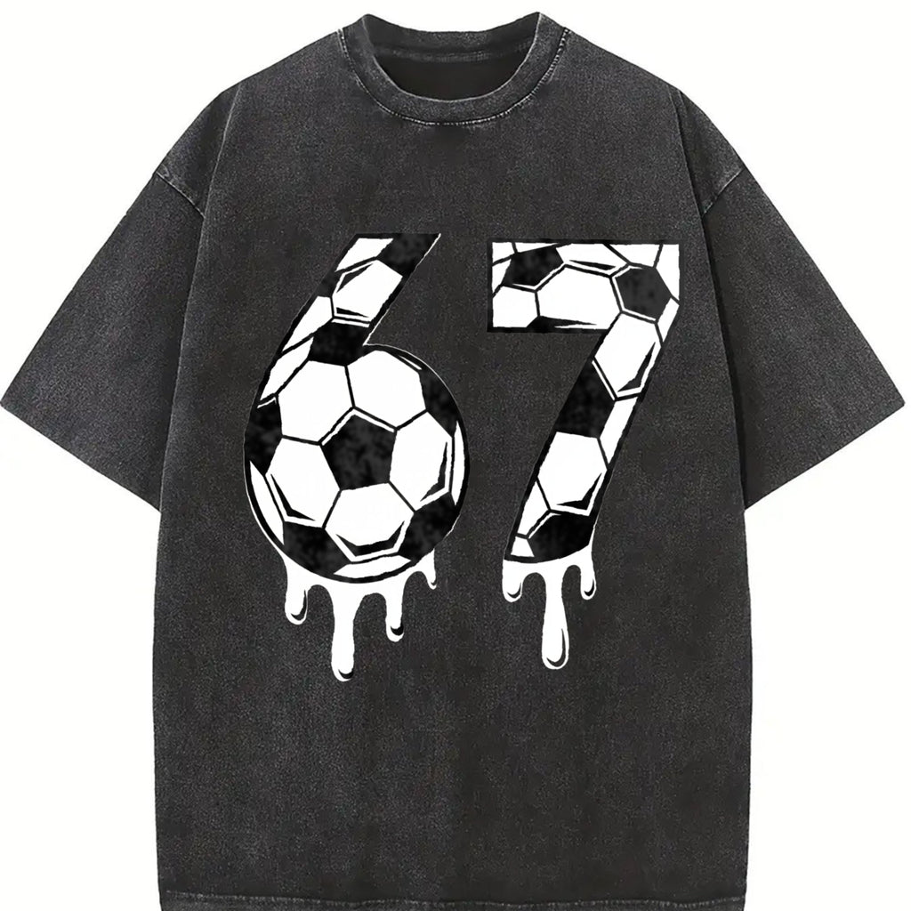 Global Soccer Fan Vintage Washed T-Shirt product image 2