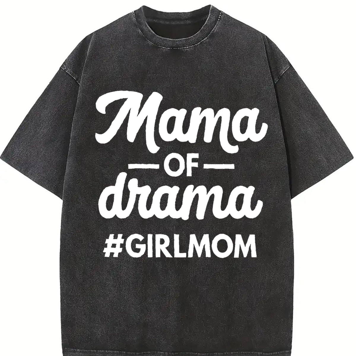 Mama Of Drama Vintage Washed T-Shirt product image 2