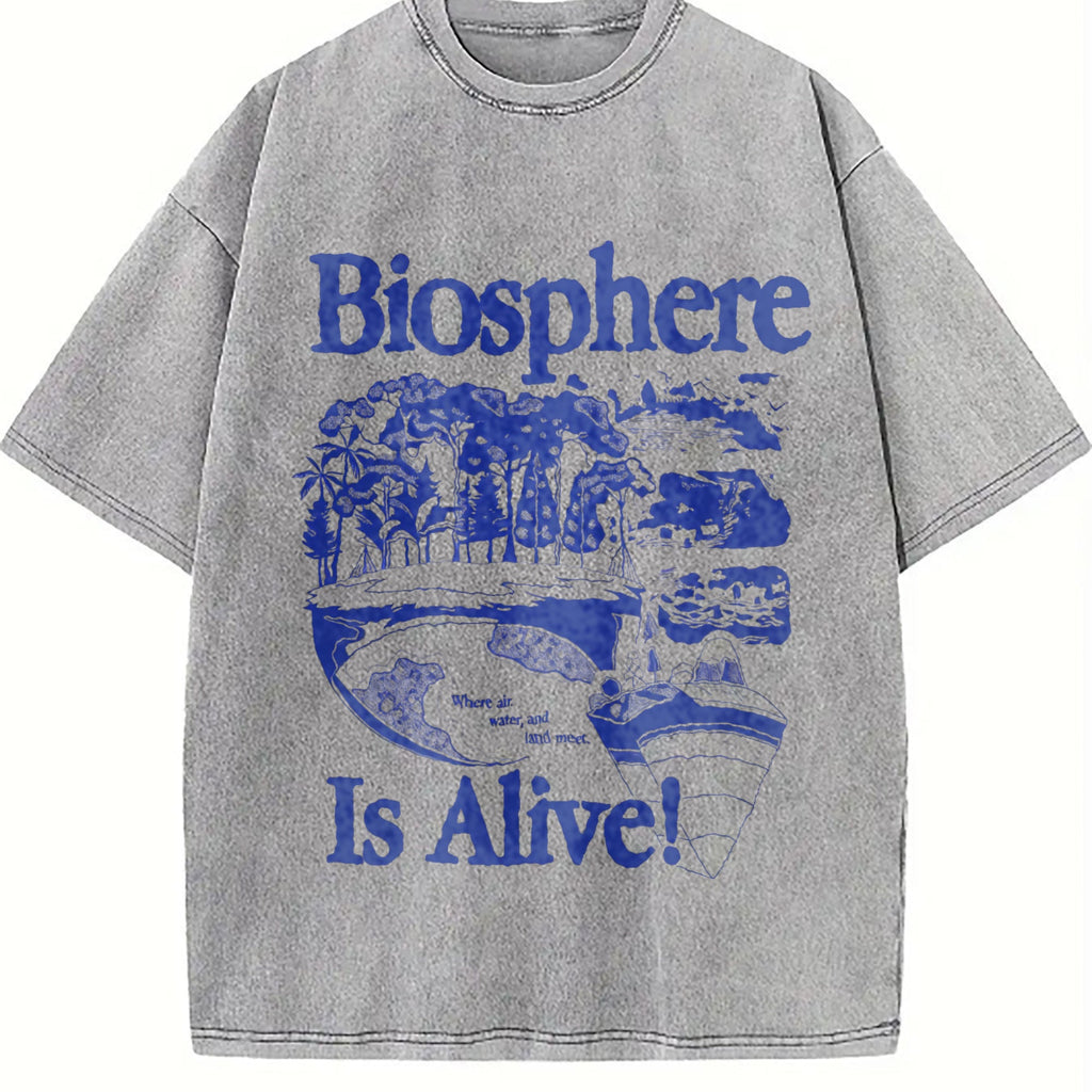 Biosphere Science Vintage Washed T-Shirt product image 5