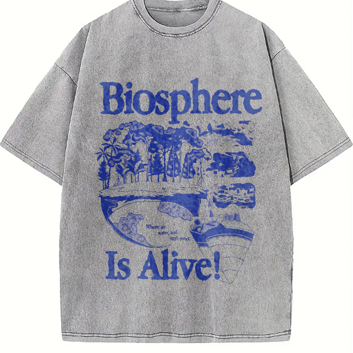 Biosphere Science Vintage Washed T-Shirt product image 5