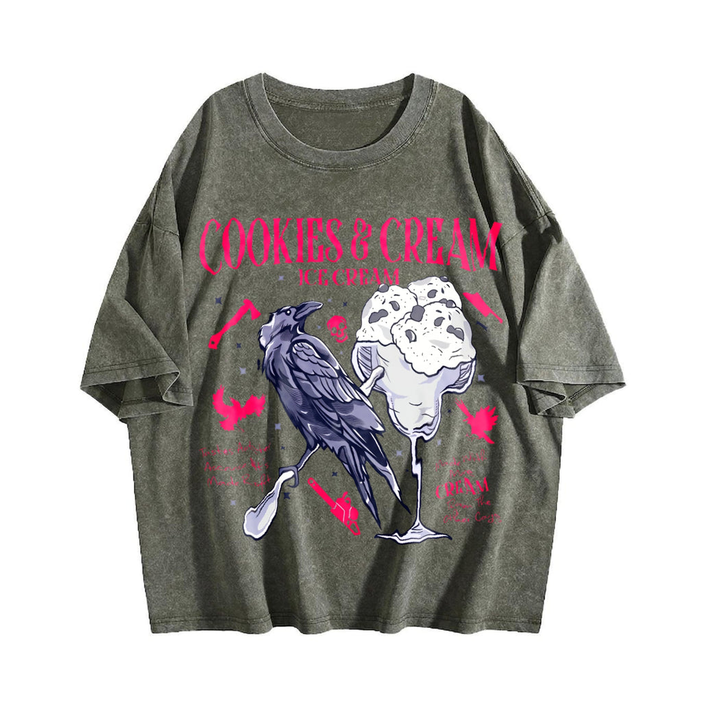 Butcher Blackbird Dark Romance Vintage Washed T-Shirt product image 4
