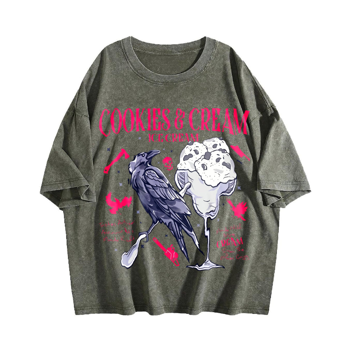 Butcher Blackbird Dark Romance Vintage Washed T-Shirt product image 4
