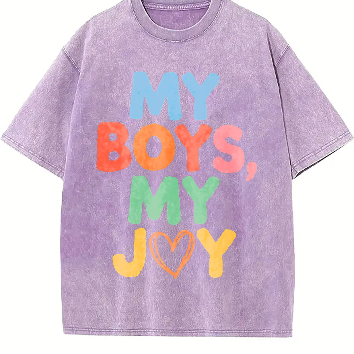 My Boys My Joy - Shrink-resistant Vintage Washed T-Shirt product image 6